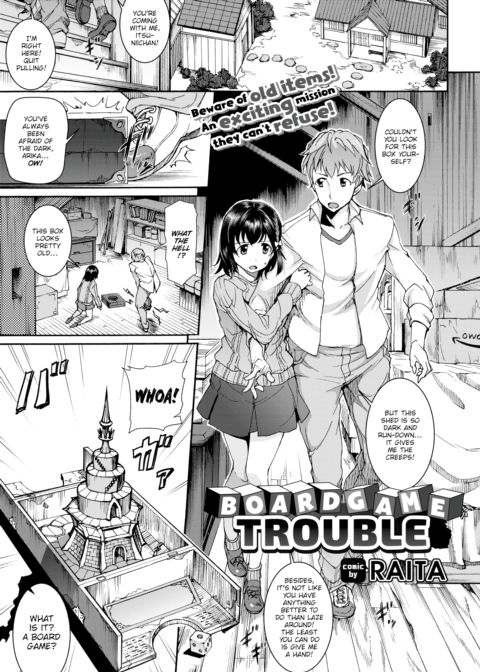 Board Game Trouble Chapter 1 page 1