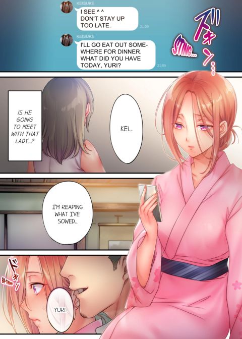 I Can't Resist His Massage! Cheating in Front of My Husband's Eyes Volume 4 Chapter 1 page 45