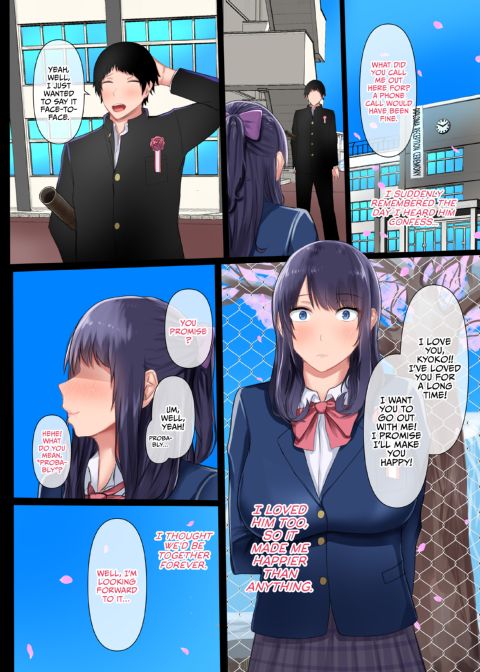 My Childhood Sweetheart Was Ensnared by an Upperclassman's Huge Cock 1 Chapter 1 page 33