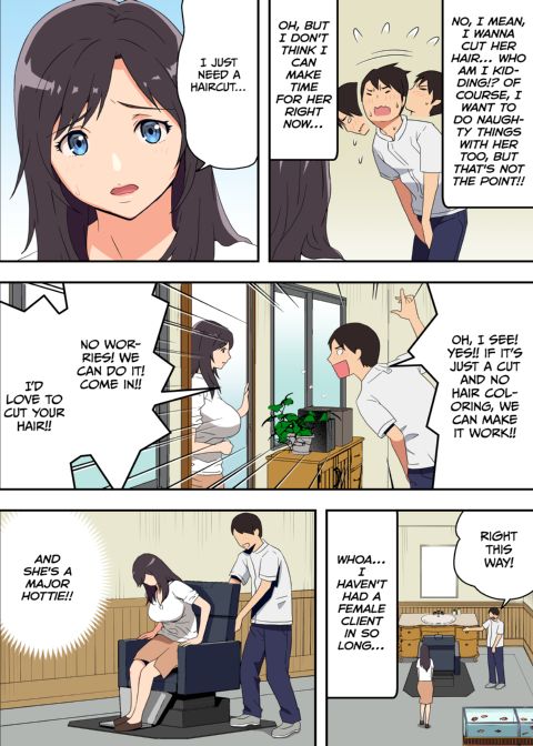 Barber Shop Fuck Chapter 1 page 9
