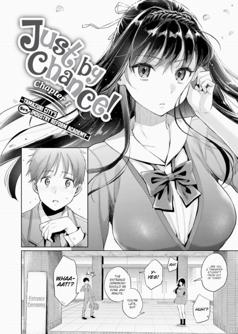 Just by Chance! Chapter 1 ~Tamazuri City's (Sex) Industry Reform Academy~ Chapter 1 page 2