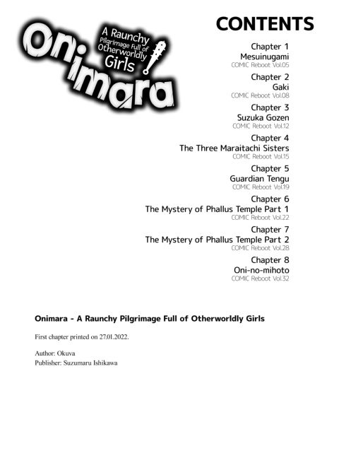 Onimara: A Raunchy Pilgrimage Full of Otherworldly Girls Chapter 1 page 198