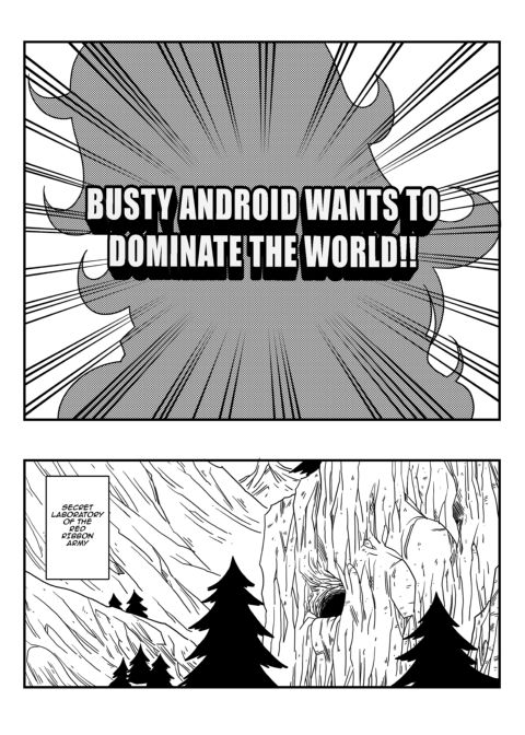 Busty Android Wants to Dominate the World!! Chapter 1 page 3