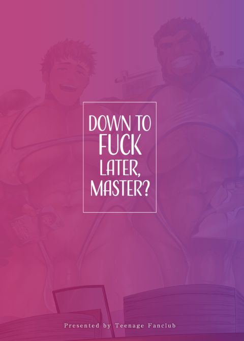 Down to Fuck Later, Master? Chapter 1 page 59
