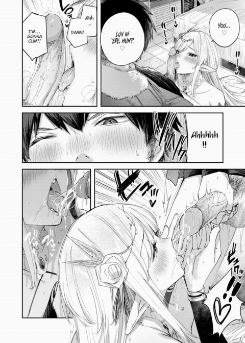 A Bachelor Hunter's Encounter in the Elven Forest ❤ - Chapter 4: A New Naughty Life in the Human Town Chapter 1 page 10