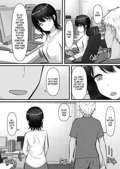 Losing My Pure, Big-Boobed Girlfriend to My Coworker Chapter 1 page 10