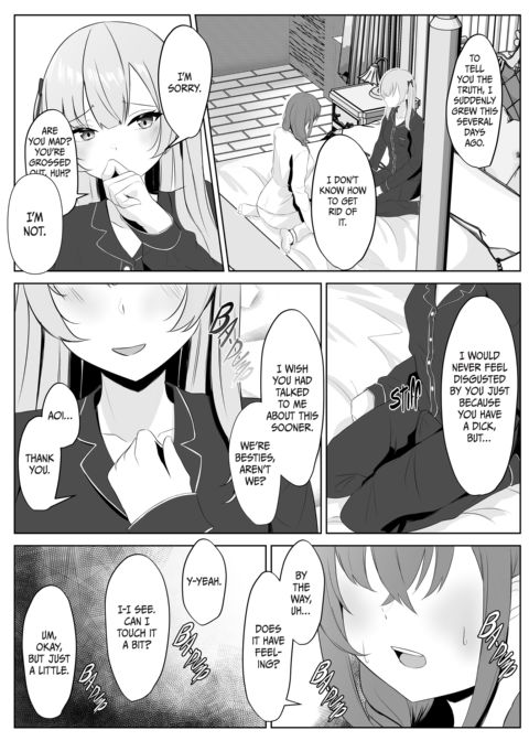Cucked by My Girlfriend’s Futanari Bestie Chapter 1 page 8