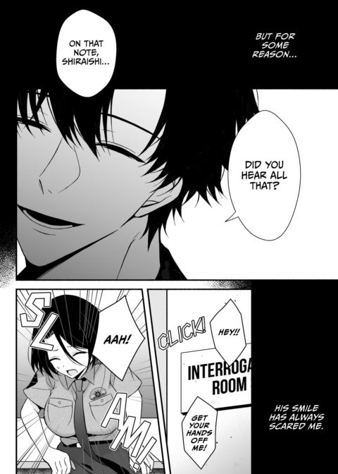INTERROGATION ROOM: Relentlessly Pursued by a Younger, Cunning Detective Chapter 1 page 13