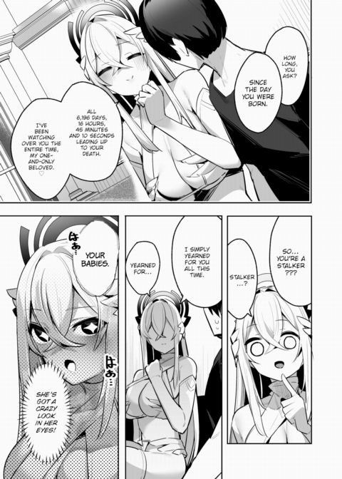 What's Wrong With Making Babies With a Slightly Crazy Stalker Goddess? Chapter 1 page 7