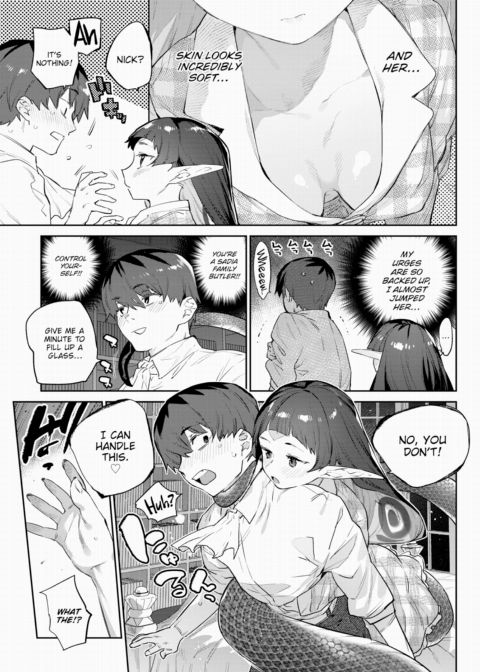 Otherworldly Maidens Series 6 - A Serpent Maiden Devours Her Servant Chapter 1 page 9