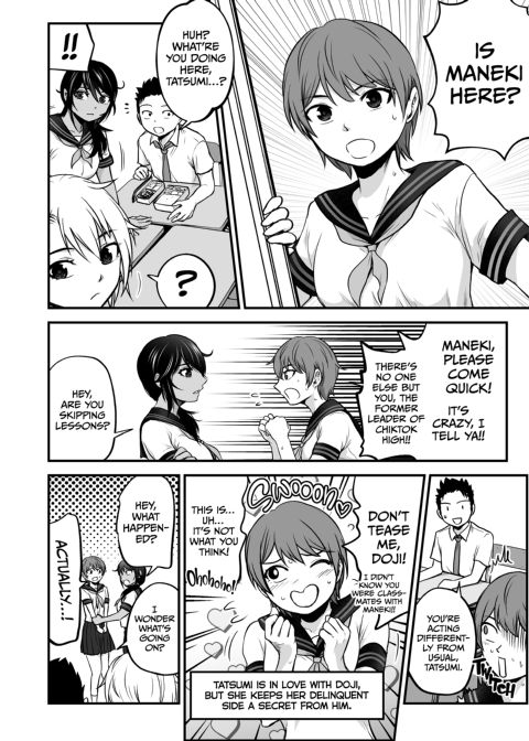 I Became Friends With a Delinquent Girl 9 Chapter 1 page 60