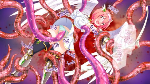 Monster Sex! Heroine of Justice Falls Into the Enemy's Trap, Gets Turned Into a Hermaphrodite, and Ends Up Attacking Her Comrade Chapter 1 page 28