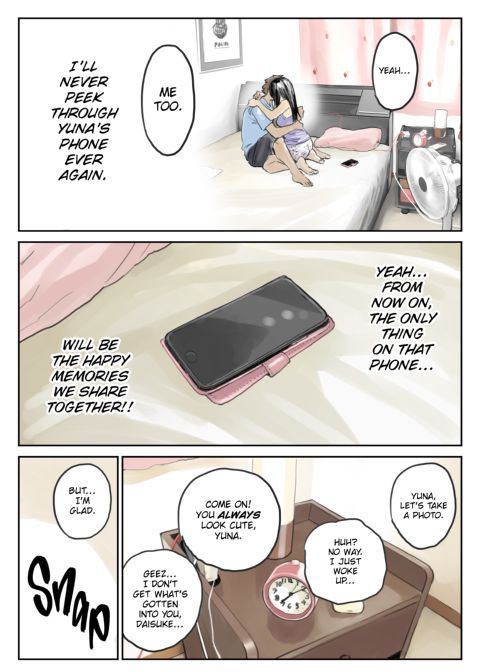 I Only Intended to Peek Through My Girlfriend's Phone 2 Chapter 1 page 19