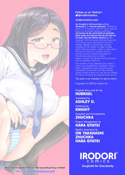 My Straight-A Girlfriend Gets a D on Weekends 2 Chapter 1 page 38