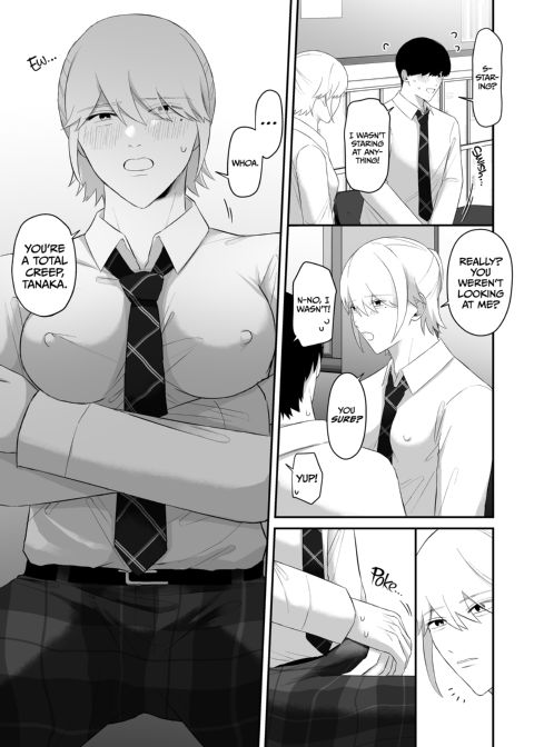 Man-Boob Peep Show - Banging in Front of My Jealous Classmate Chapter 1 page 5