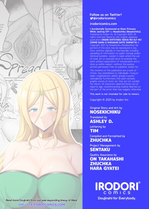 I Accidentally Summoned an Elven Princess While Jacking Off Chapter 1 page 24
