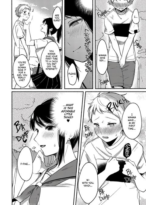 My First Orgasm: Lovey-Dovey Sex with a Girl Who Runs @#NSFW Account Chapter 1 page 17