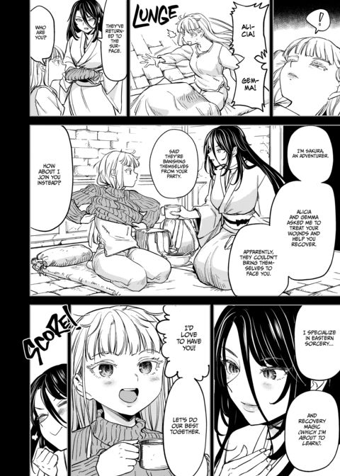 A Lesbian and a Corpse Walk Into a Dungeon... Chapter 1 page 17