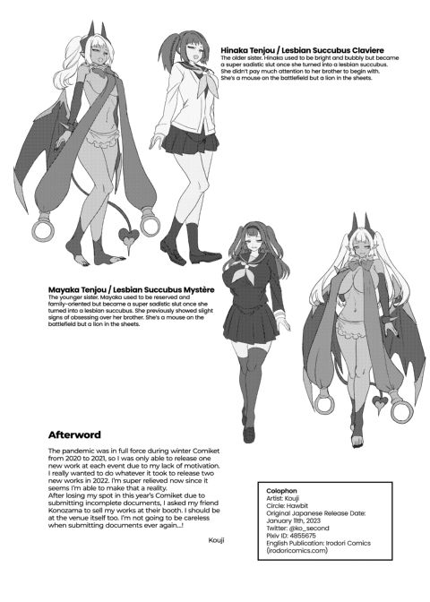 Gender Bending Magical Girl vs Lesbian Succubi Chapter 1 page 51