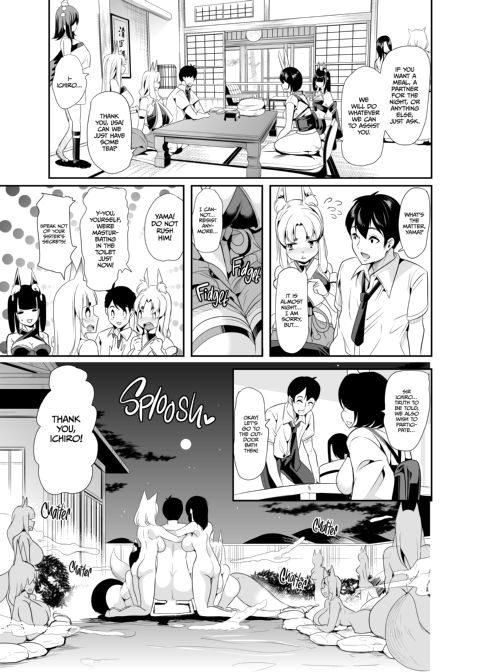 My Harem in Another World Season 2 ep.2: Hot, Steamy Bath! Fluffy ❤ï¸ Fucking Chapter 1 page 7