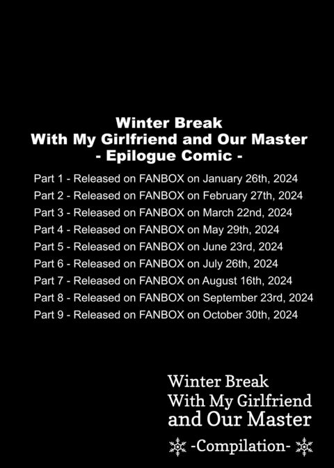 Winter Break With My Girlfriend and Our Master - Compilation Chapter 1 page 148