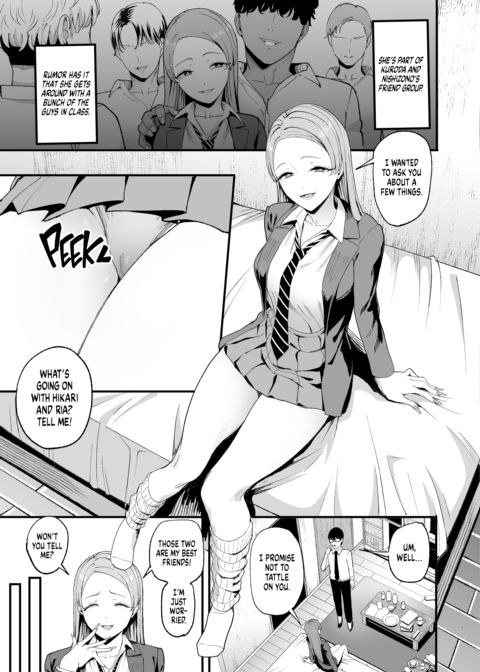 Drop-in Gyaru Lets Me Use Her Pussy 4 Chapter 1 page 10