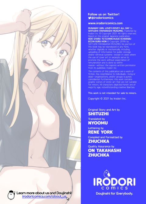 Runaway Girl Lovey-Dovey All Day Chapter 1 page 18