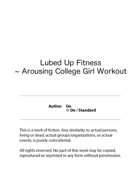 Lubed Up Fitness ~ Arousing College Girl Workout Chapter 1 page 218