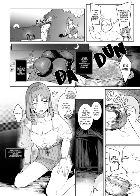 Naked, Middle-Aged, and Skill-less in a New World Chapter 1 page 8