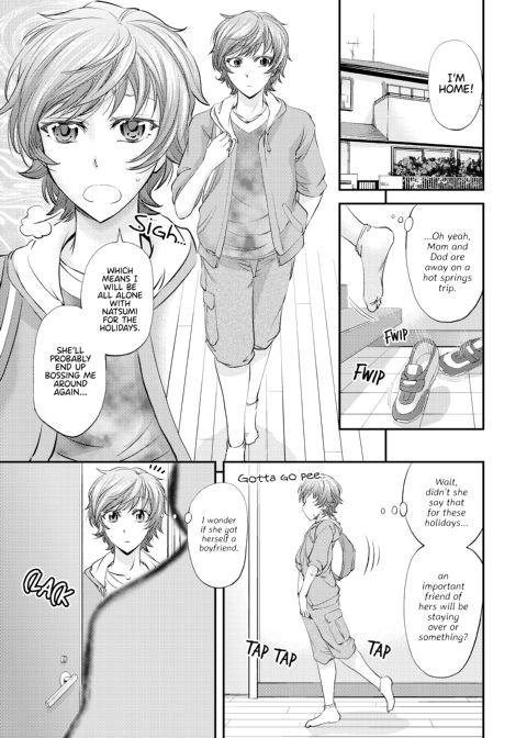 Feminized and Dominated by My Sister and Her Girlfriend Chapter 1 page 2