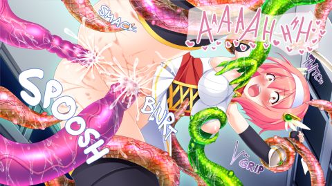 Monster Sex! Heroine of Justice Falls Into the Enemy's Trap, Gets Turned Into a Hermaphrodite, and Ends Up Attacking Her Comrade Chapter 1 page 58