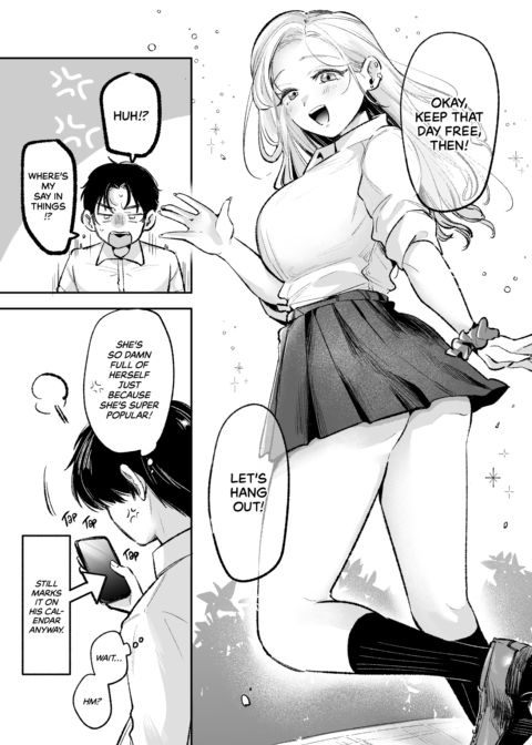 A Casual Romp With My Gyaru Childhood Friend Chapter 1 page 7