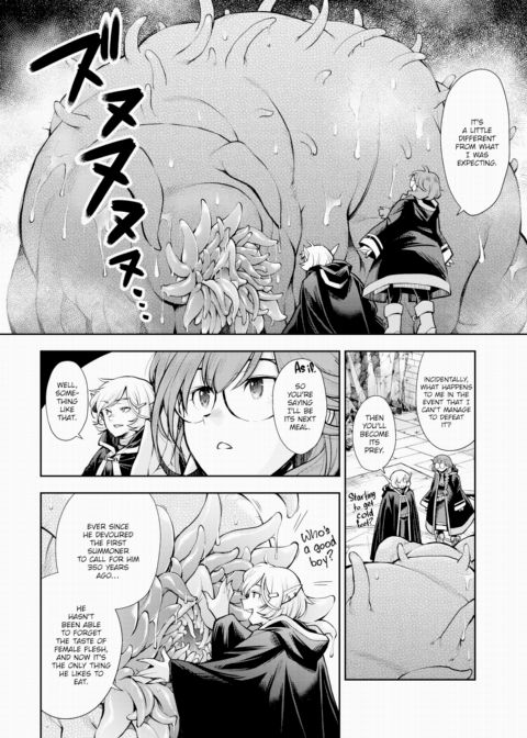 There is a Labyrinth Where a Female Sage Cannot Escape Until She Defeats The Tentacles Chapter 1 page 4