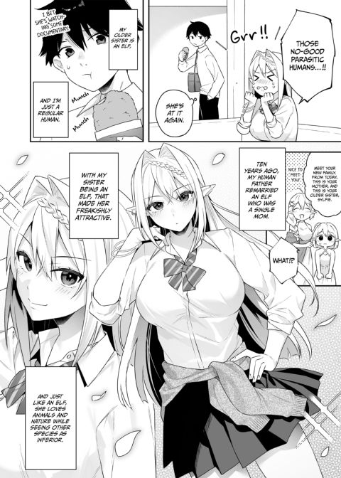 The Vegan Gyaru Elf Craves Meat Chapter 1 page 3