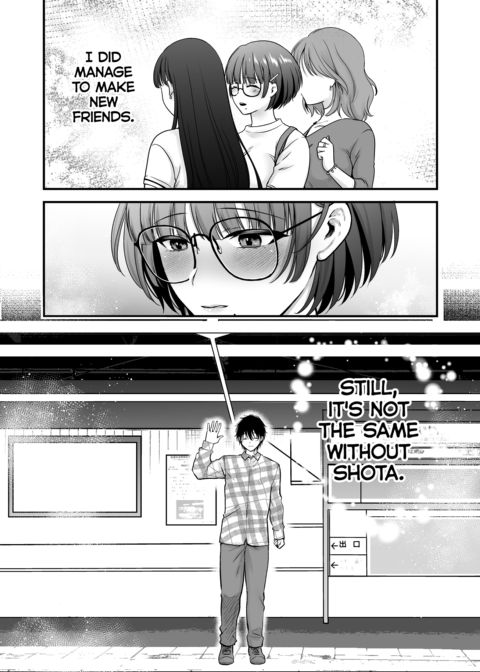 Lovey-Dovey Sex With My Bookworm Girlfriend : NTR Chapter 1 page 12