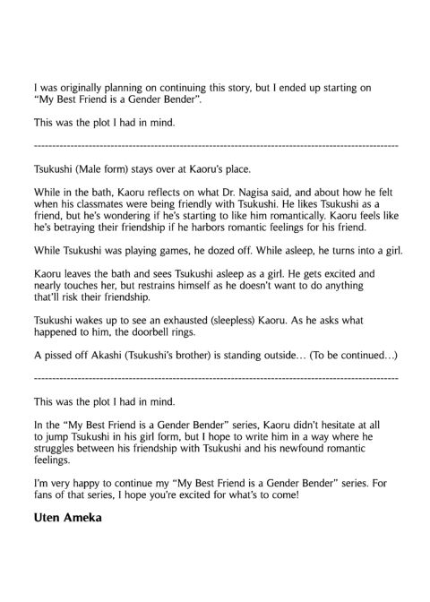 My Best Friend is a Gender Bender Non-H Prequels Chapter 1 page 20