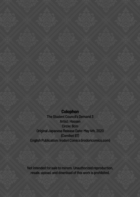 The Student Council's Demand 3 Chapter 1 page 31