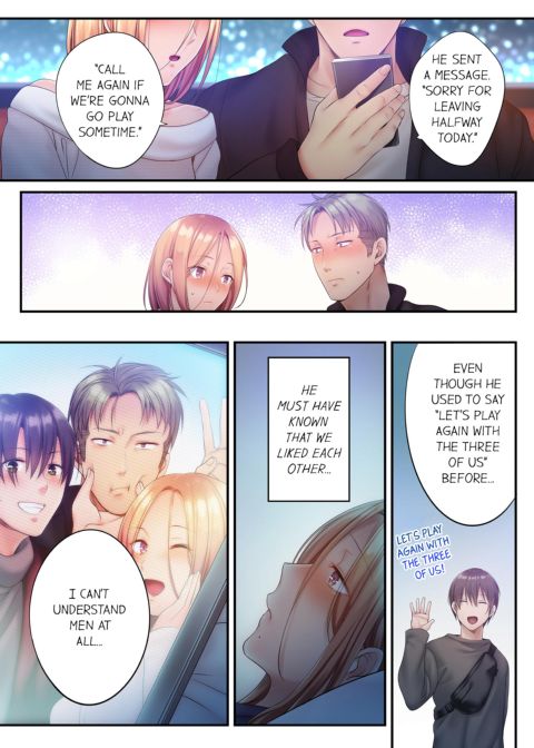 I Can't Resist His Massage! Cheating in Front of My Husband's Eyes Volume 8 Chapter 1 page 64