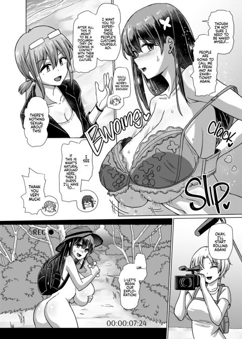 Futanari Nature Expedition Reporter Chapter 1 page 4