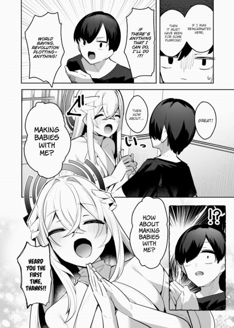 What's Wrong With Making Babies With a Slightly Crazy Stalker Goddess? Chapter 1 page 4
