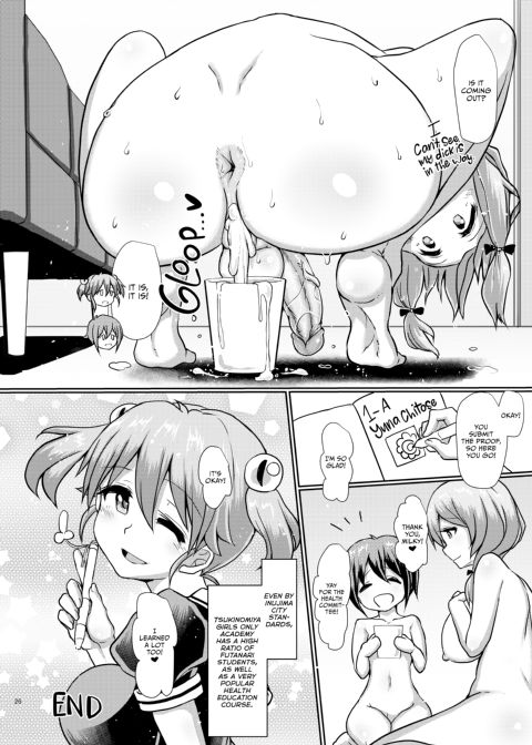 Health Education at the Futanari Girls-Only Academy Chapter 1 page 25