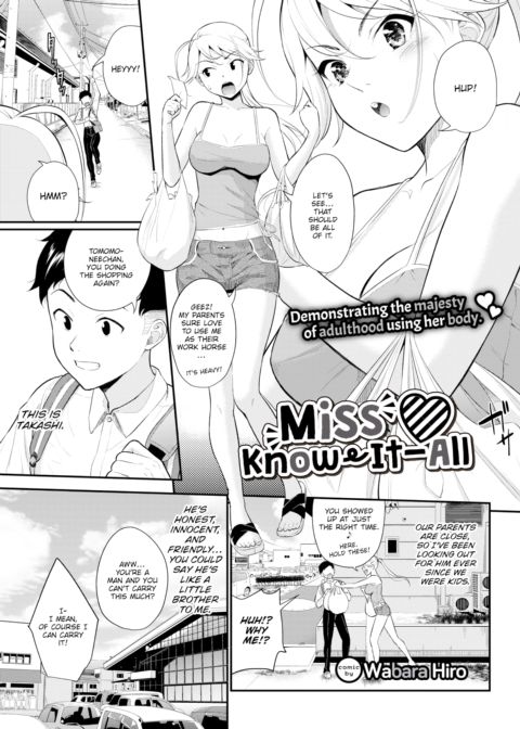 Miss Know-It-All Chapter 1 page 1