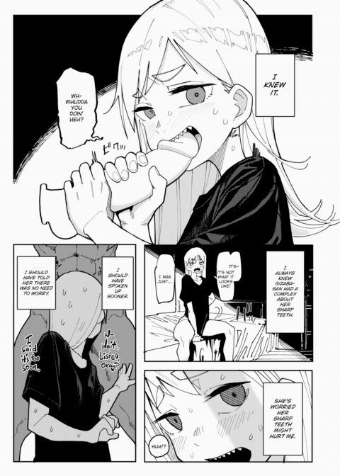 The Girl With the Sharp Teeth, Gizaba-san Chapter 1 page 5