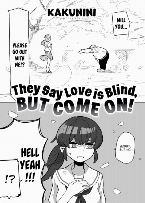 They Say Love is Blind, But Come On! Chapter 1 page 2