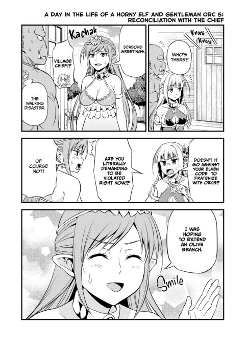 The Horny Elf and the Gentleman Orc 5 Chapter 1 page 20