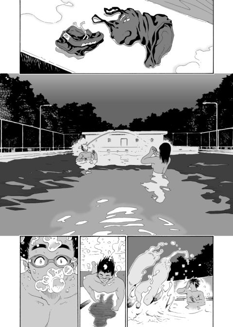 Swimming with Sayaka 5 Chapter 1 page 23