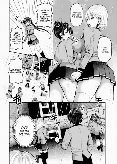 Stranded on a Desert Island Where I Can Creampie All the Girls I Want ~Making My Female Classmates Into My Harem~ Ch.7 Chapter 1 page 3