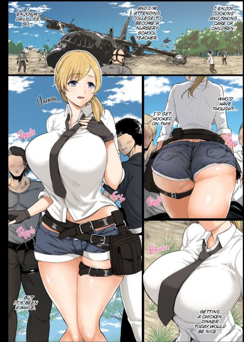 College Girl Wins a Lewd Chicken Dinner Chapter 1 page 1