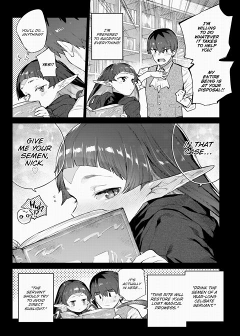 Otherworldly Maidens Series 6 - A Serpent Maiden Devours Her Servant Chapter 1 page 6