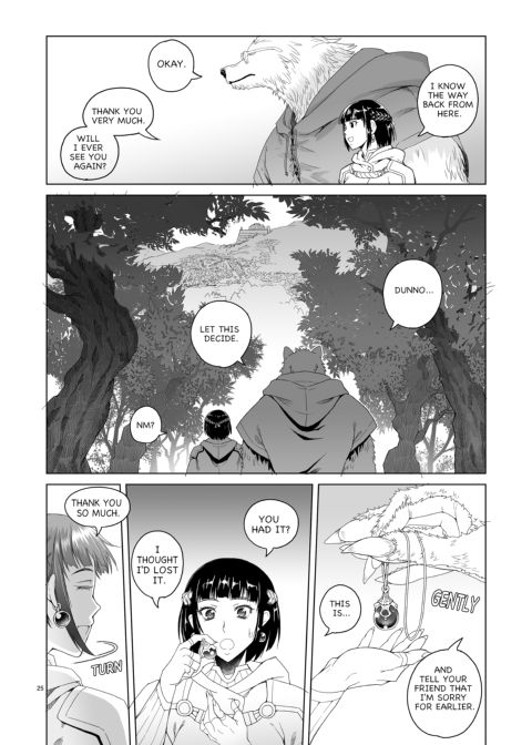 Lady Knight Rahel and The Silvery Forest Fang 2 Chapter 1 page 24